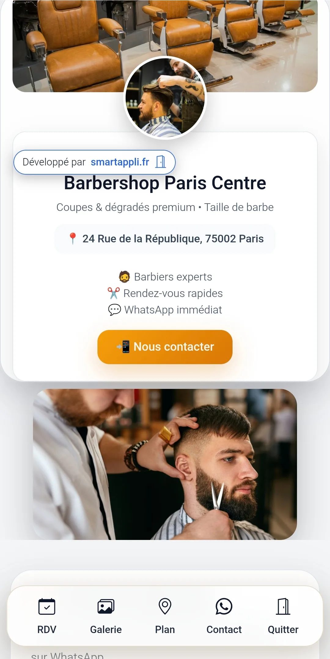 Barber SmartApp