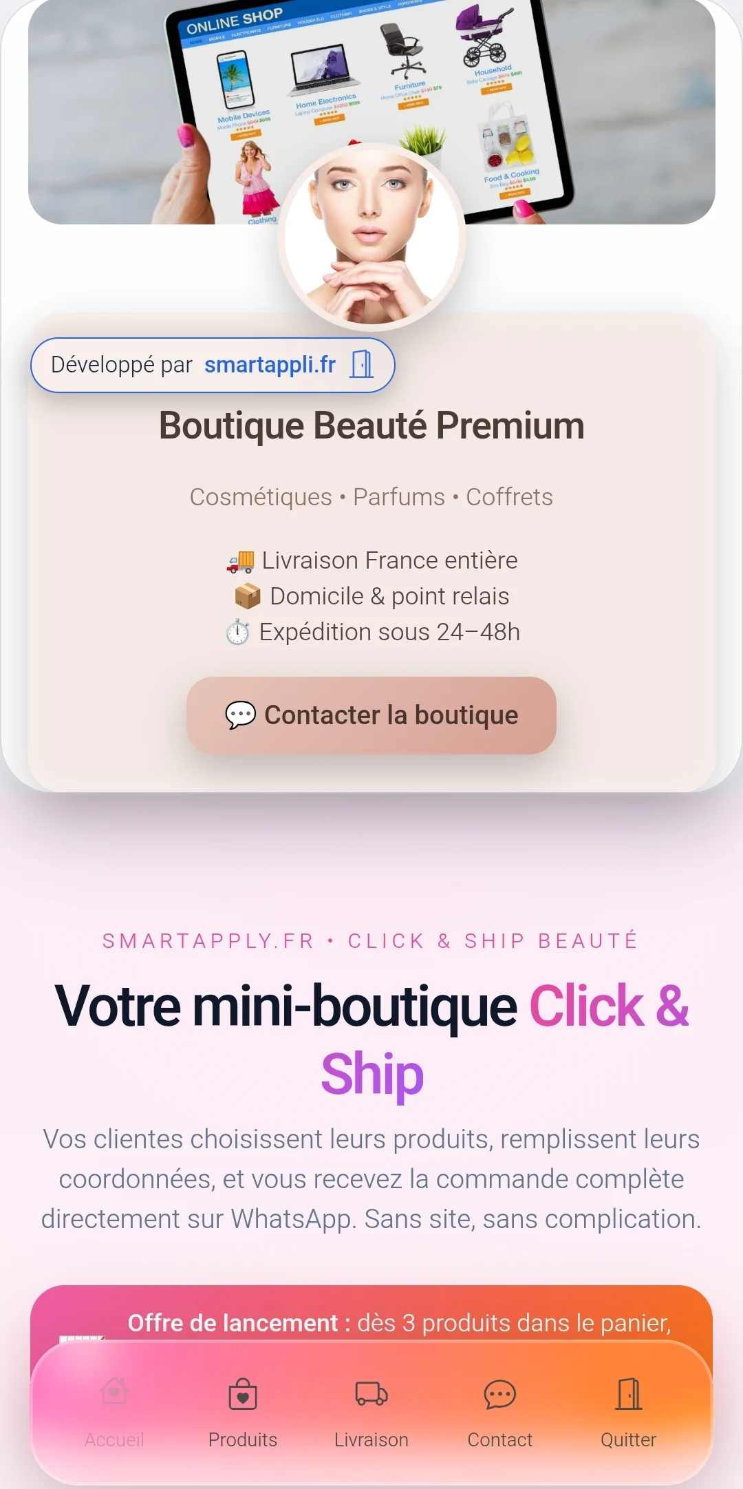 SmartApp Beauté