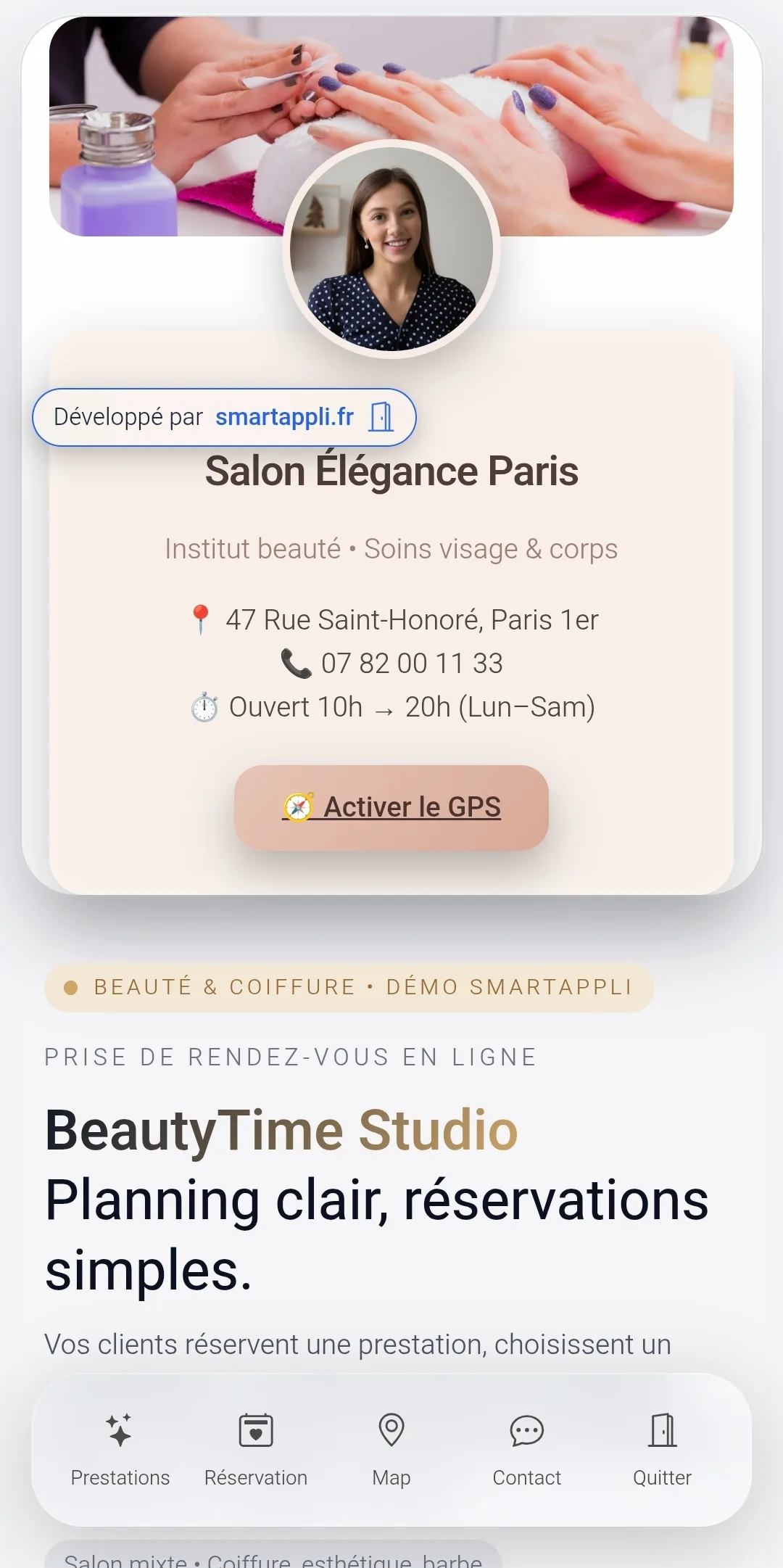 SmartApp Beauté