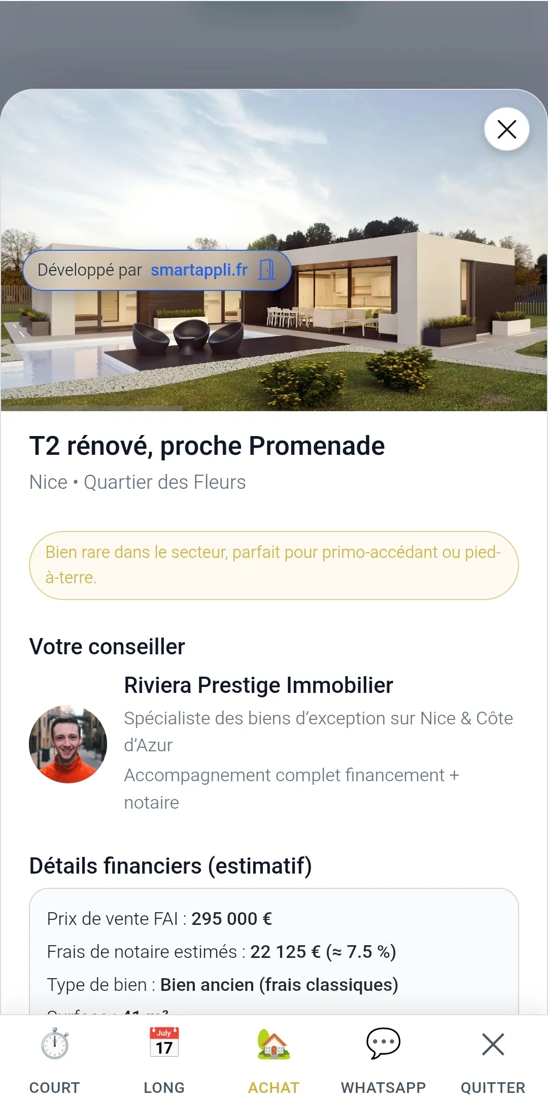 SmartApp Immobilier